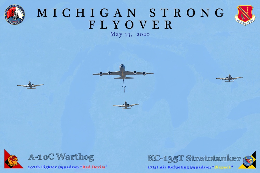 Michigan Strong Flyover