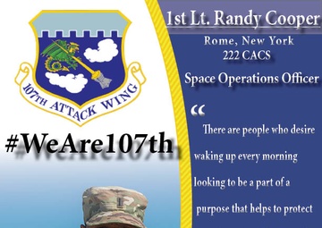 #WeAre107th: 1st Lt. Randy Cooper