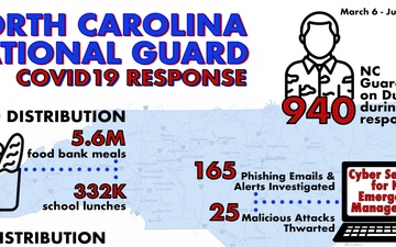 NCNG COVID19 Response Infographic, March 6 - July 31