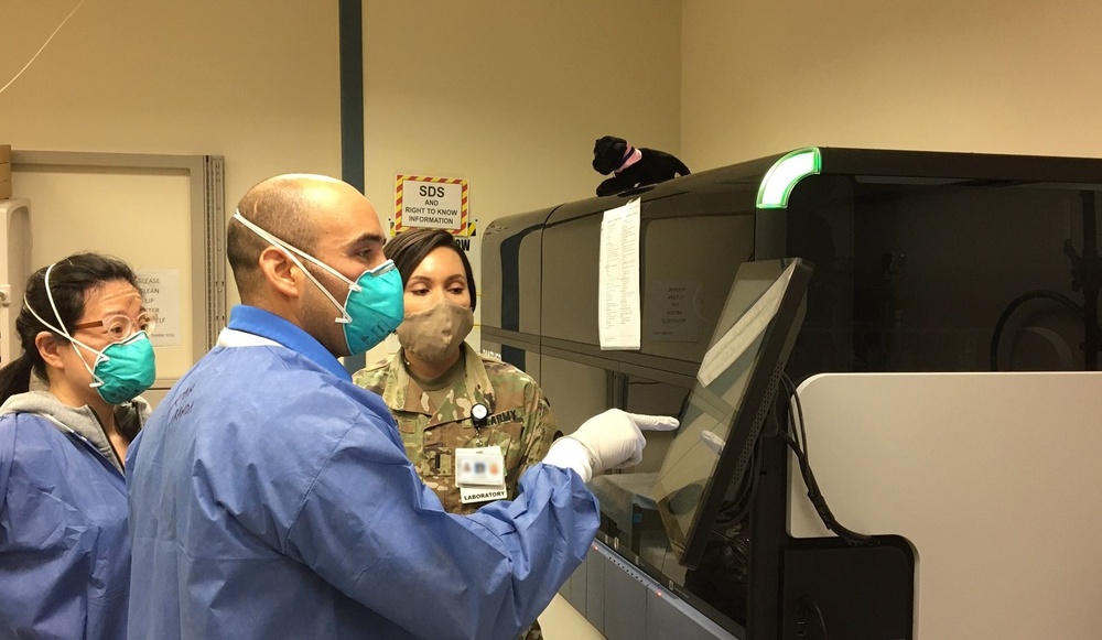 Army CID's Defense Forensic Science Center on the frontline of the COVID-19 pandemic
