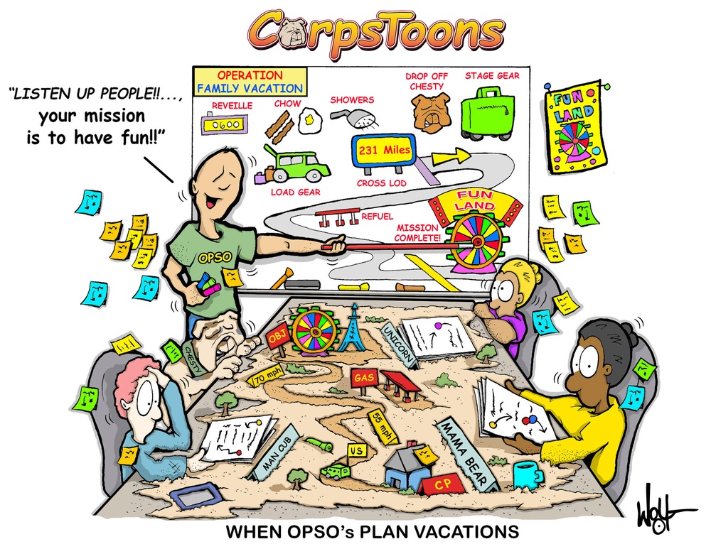 CorpsToons - OPSO Vacations