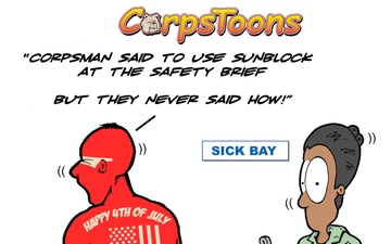 CorpsToons - Sunblock