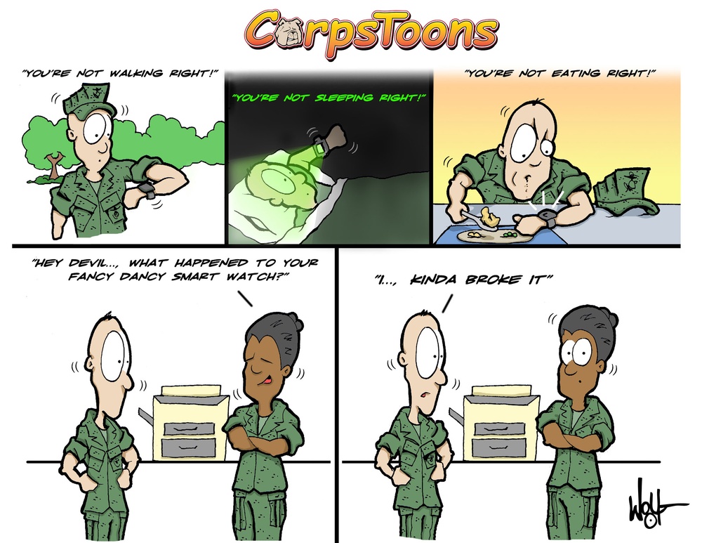 CorpsToons - Smart Watch