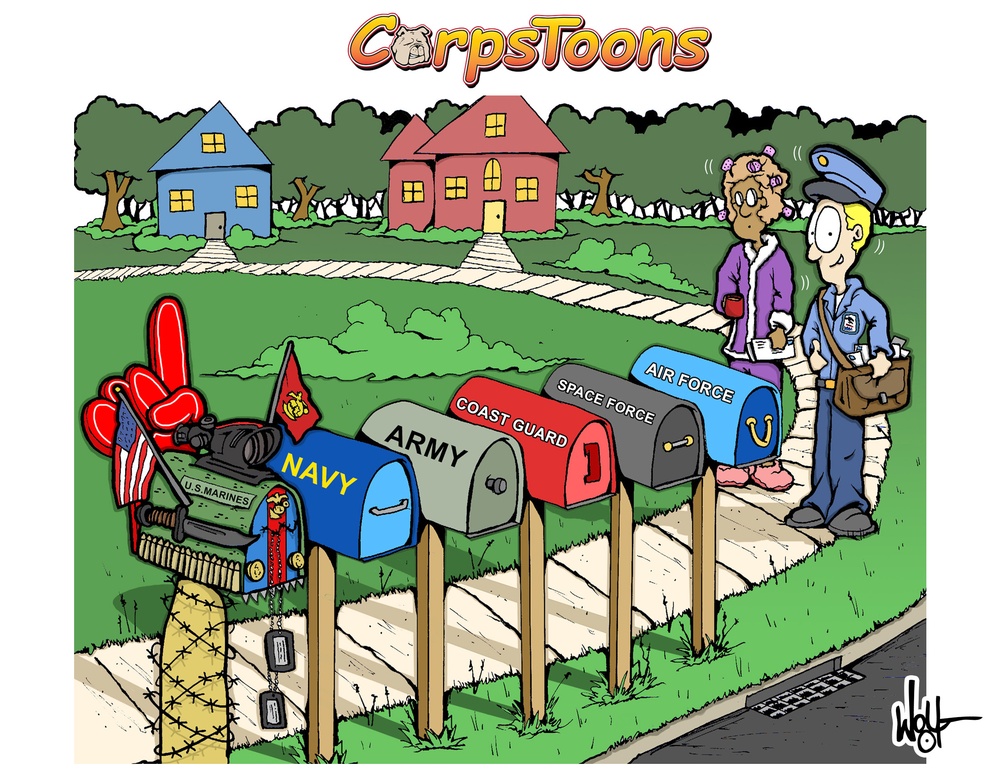 CorpsToons - Mail Box