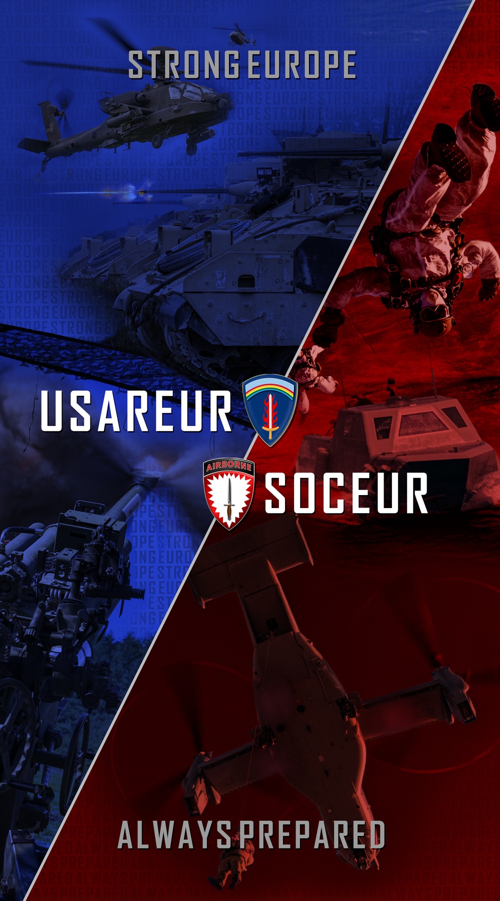 USAREUR and SOCEUR Poster