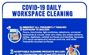 COVID-19 Daily Workspace Cleaning