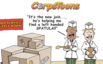 CorpsToons - Left Handed Spatula