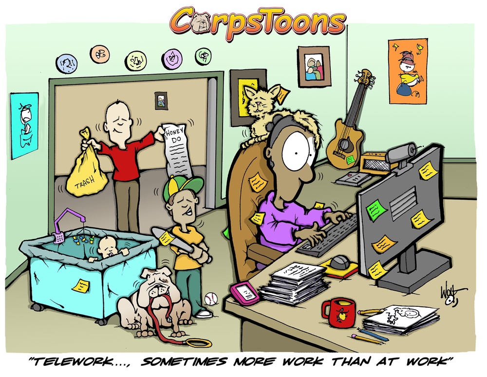 CorpsToons - More_Work_Telework