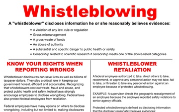 Whistleblowing