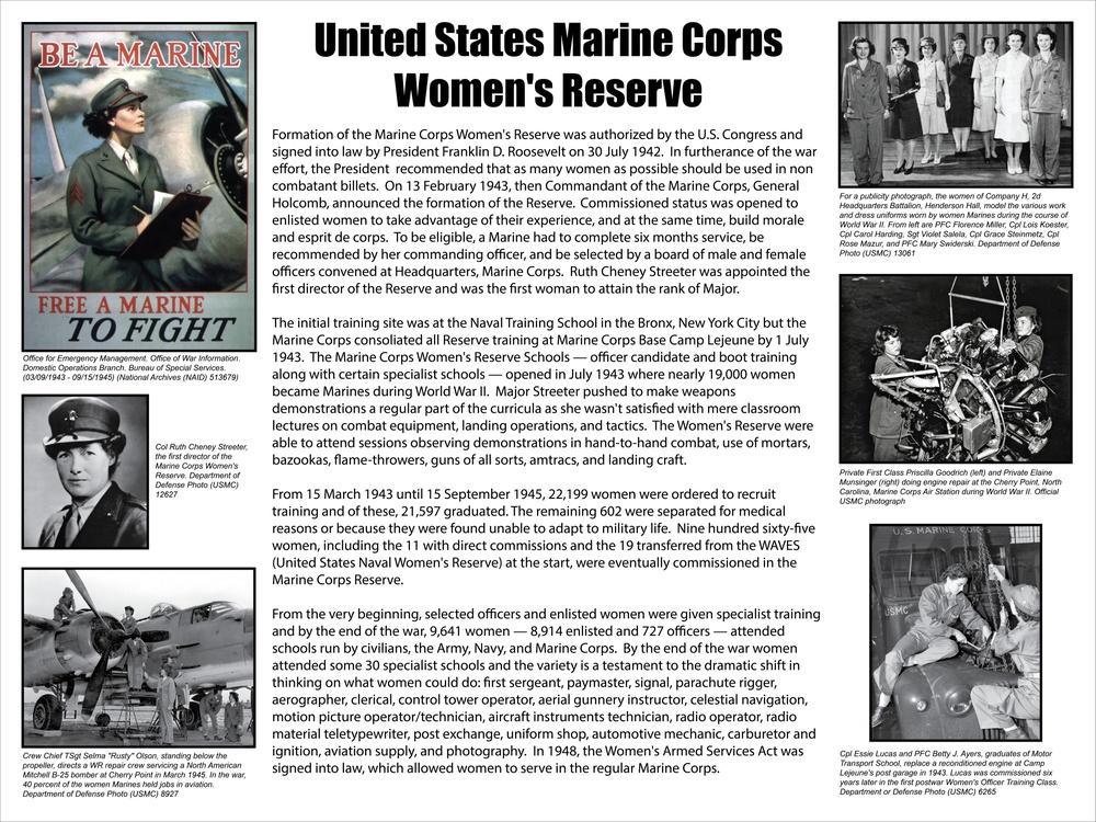 U.S. Marine Corps Women’s Reserve