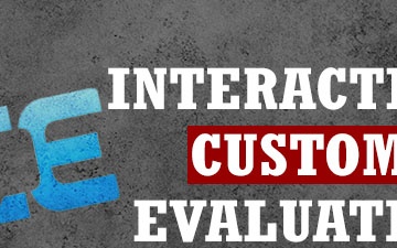 Interactive Customer Evaluation (ICE) Button