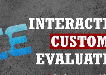 Interactive Customer Evaluation (ICE) Button