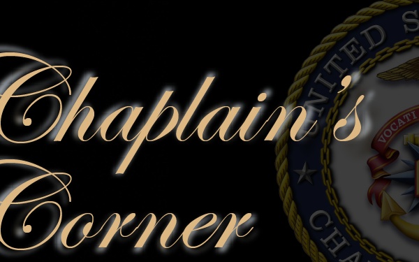 Chaplain&amp;#39;s Corner