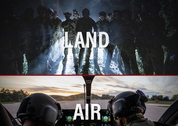 Land. Air. Sea.