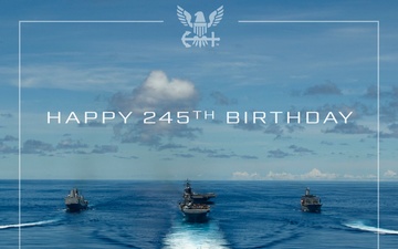 U.S. Navy&amp;#39;s 245th Birthday