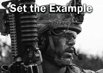 1st Marine Division Alcohol Abuse Campaign - Set the Example