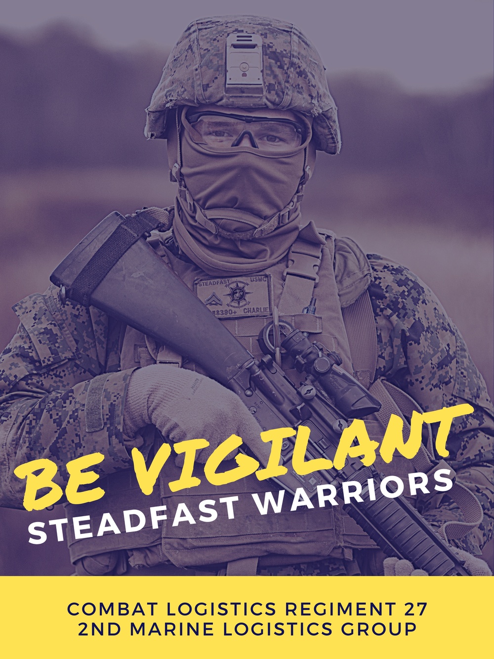 CLR-27 Steadfast Be Vigilant