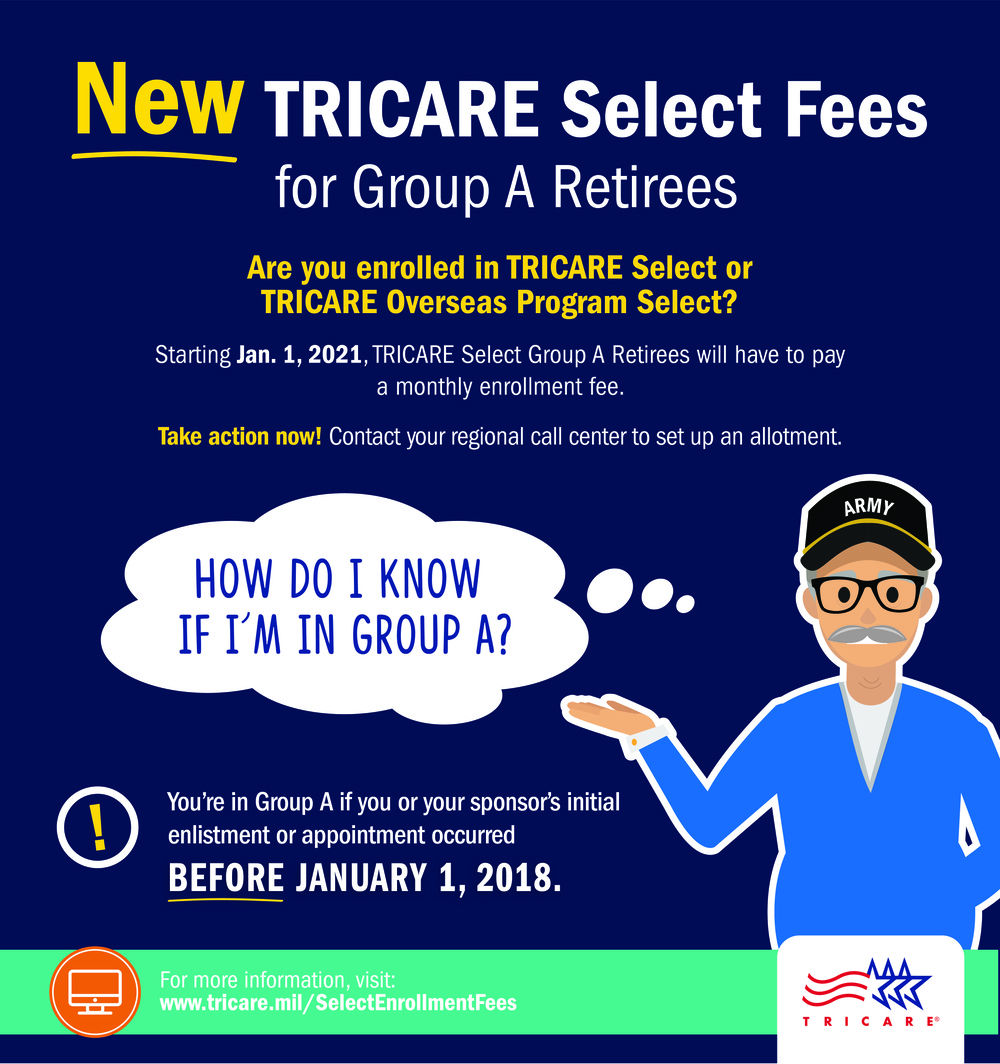 New TRICARE Select Fees for Group A Retirees: How Do I Know if I&amp;#39;m in Group A?