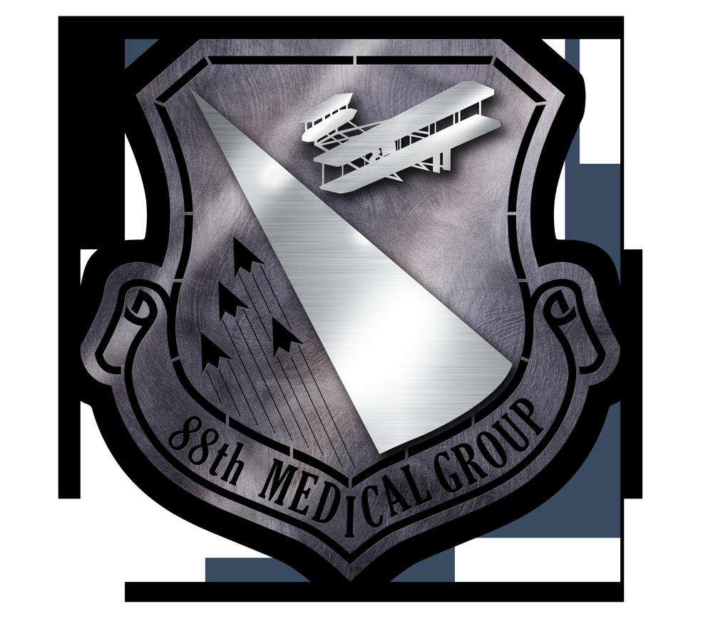 88th Medical Group Metal Patch