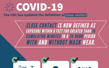CDC updates close contact definition for COVID-19