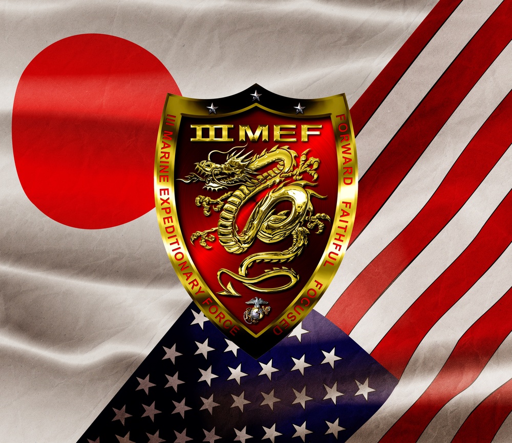 U.S. - Japanese III MEF CG backdrop