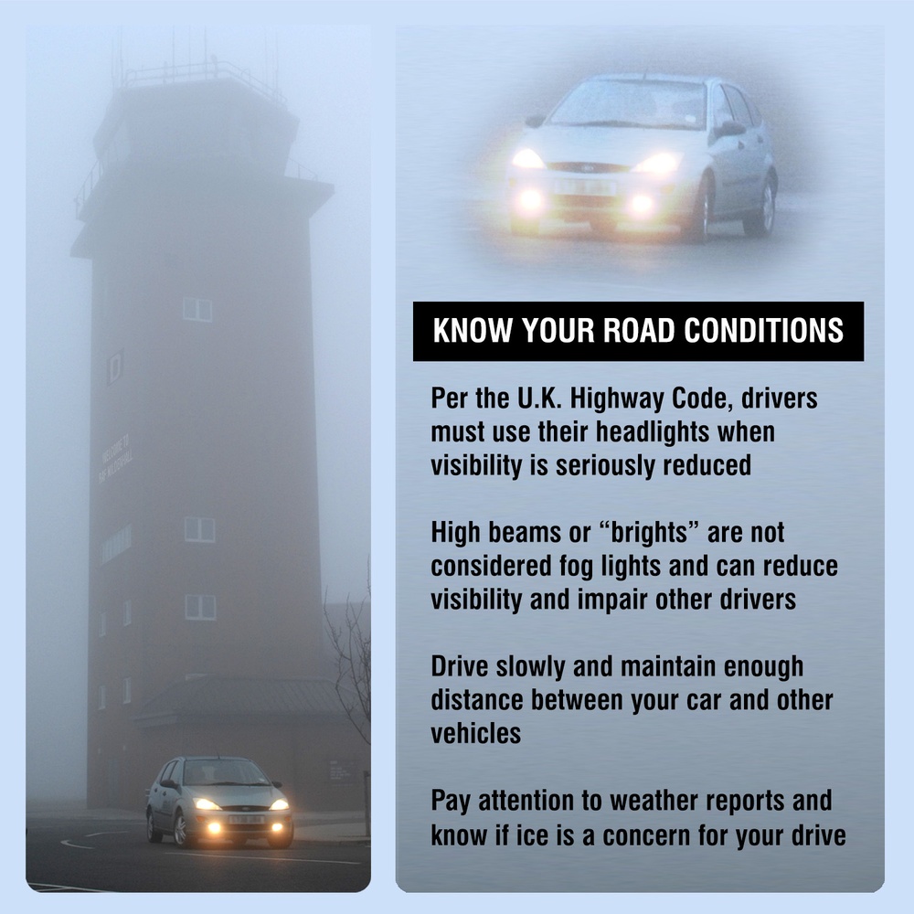 Know your road conditions