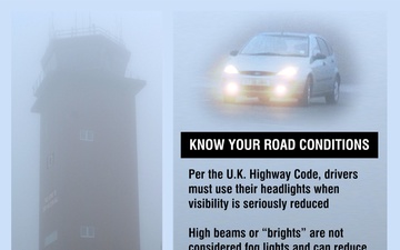 Know your road conditions