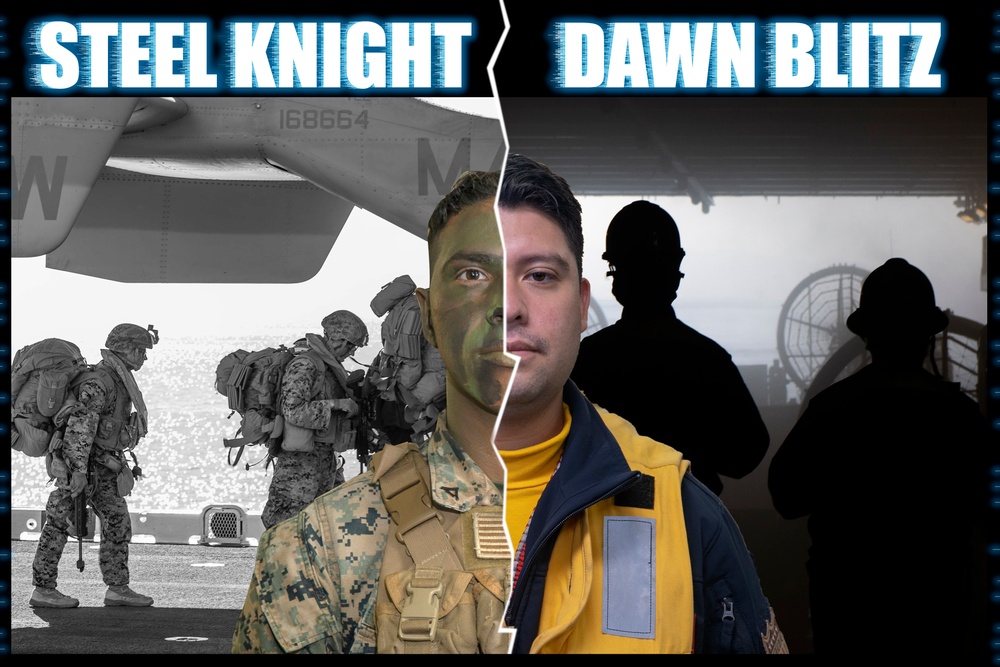 Steel Knight/ Dawn Blitz Poster
