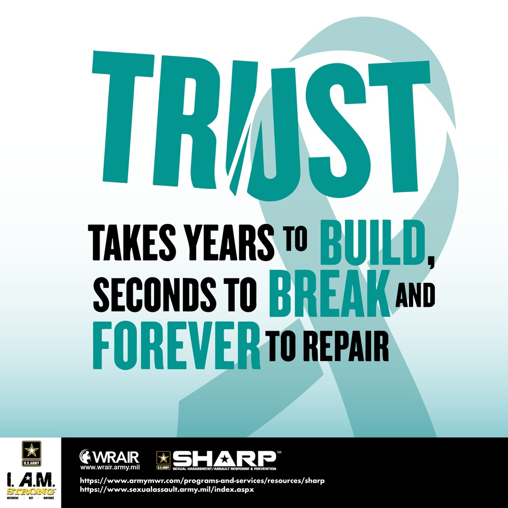 Sexual Assault Awareness and Prevention Month (SAAPM) - Trust 1
