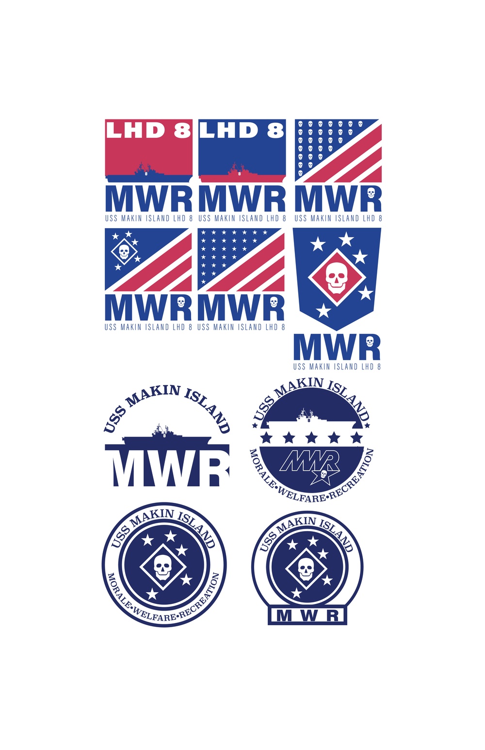 USS Makin Island MWR Logo