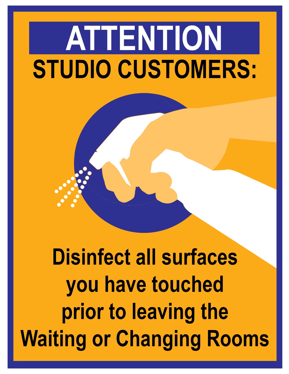 Attention Studio Customers