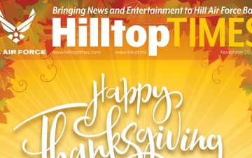 2020 Happy Thanksgiving: Hilltop Times Cover