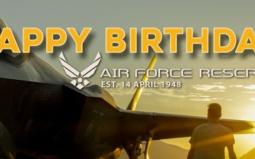 Happy Birthday Air Force Reserve