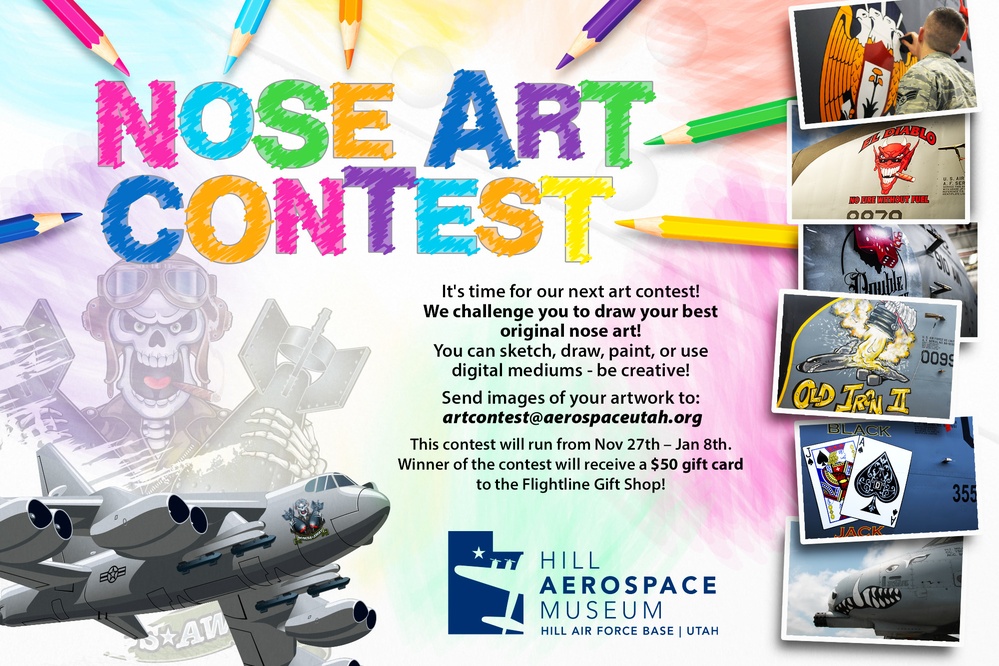 Hill Aerospace Museum - Nose Art Contest