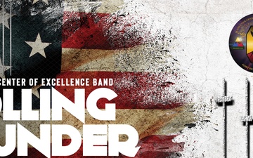 Maneuver Center of Excellence Army Band, Rolling Thunder, virtual COVID-19 morale booster concert