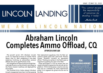 Lincoln Landing newsletter