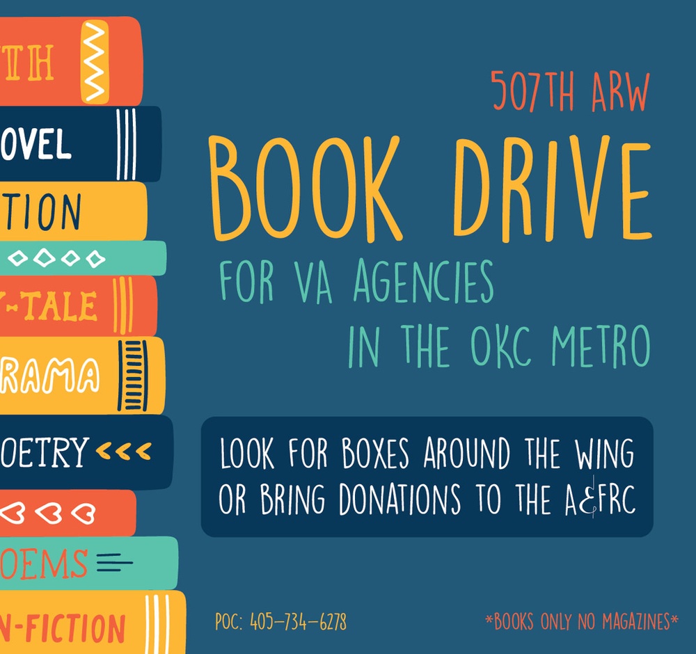 507th Air Refueling Wing Book Drive