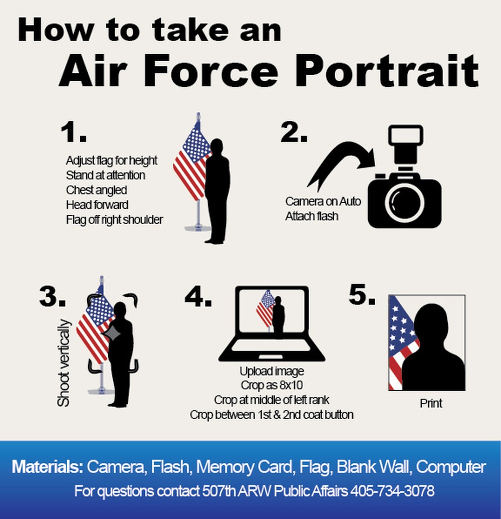 How to take an official portrait