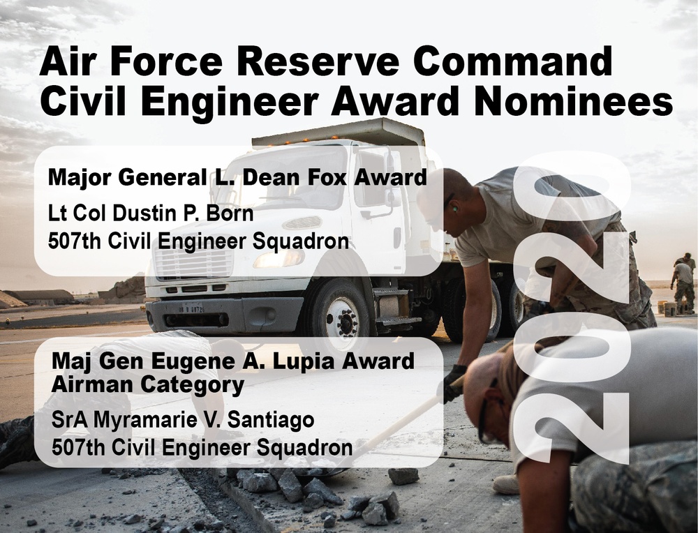 507th Civil Engineer award winners