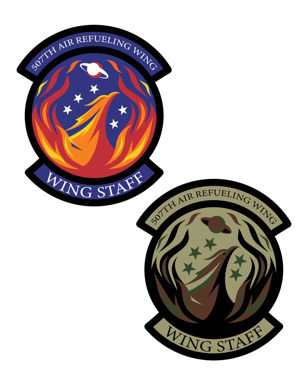 507th Air Refueling Wing Wing Staff unofficial patch