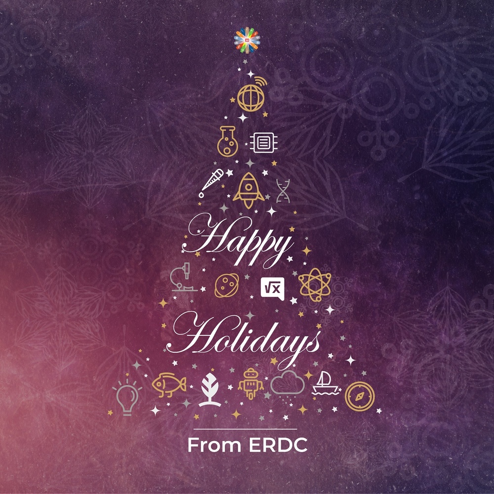 ERDC Happy Holidays Graphic