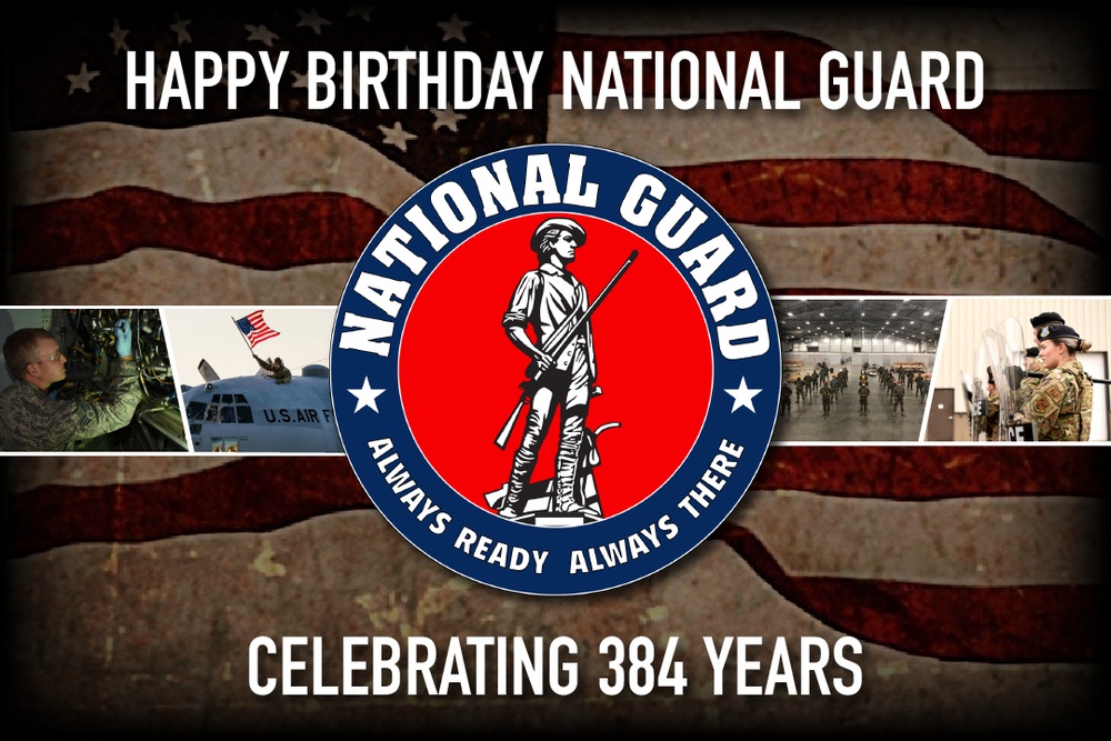National Guard Happy Birthday Graphic 2020