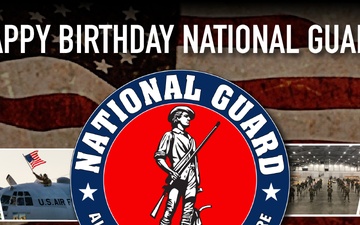 National Guard Happy Birthday Graphic 2020