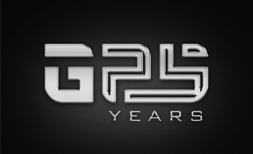 GPS 25 Years Logo