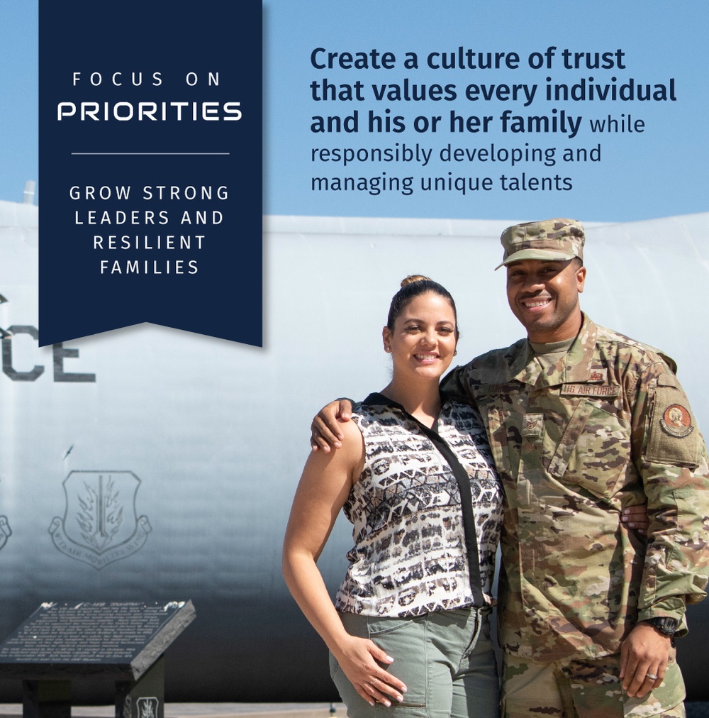 Air Force - Focus on Priorities - Grow Strong Leaders and Resilient Families