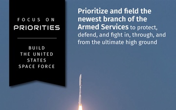 Air Force - Focus on Priorities - Build The United States Space Force