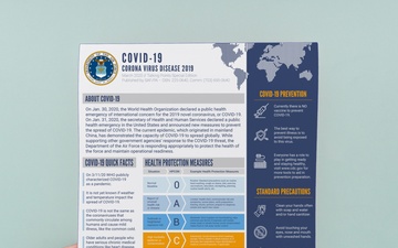 COVID-19 Department of the Air Force Infographics handout