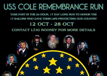 USS Cole Remembrance Run Aboard USS Nimitz