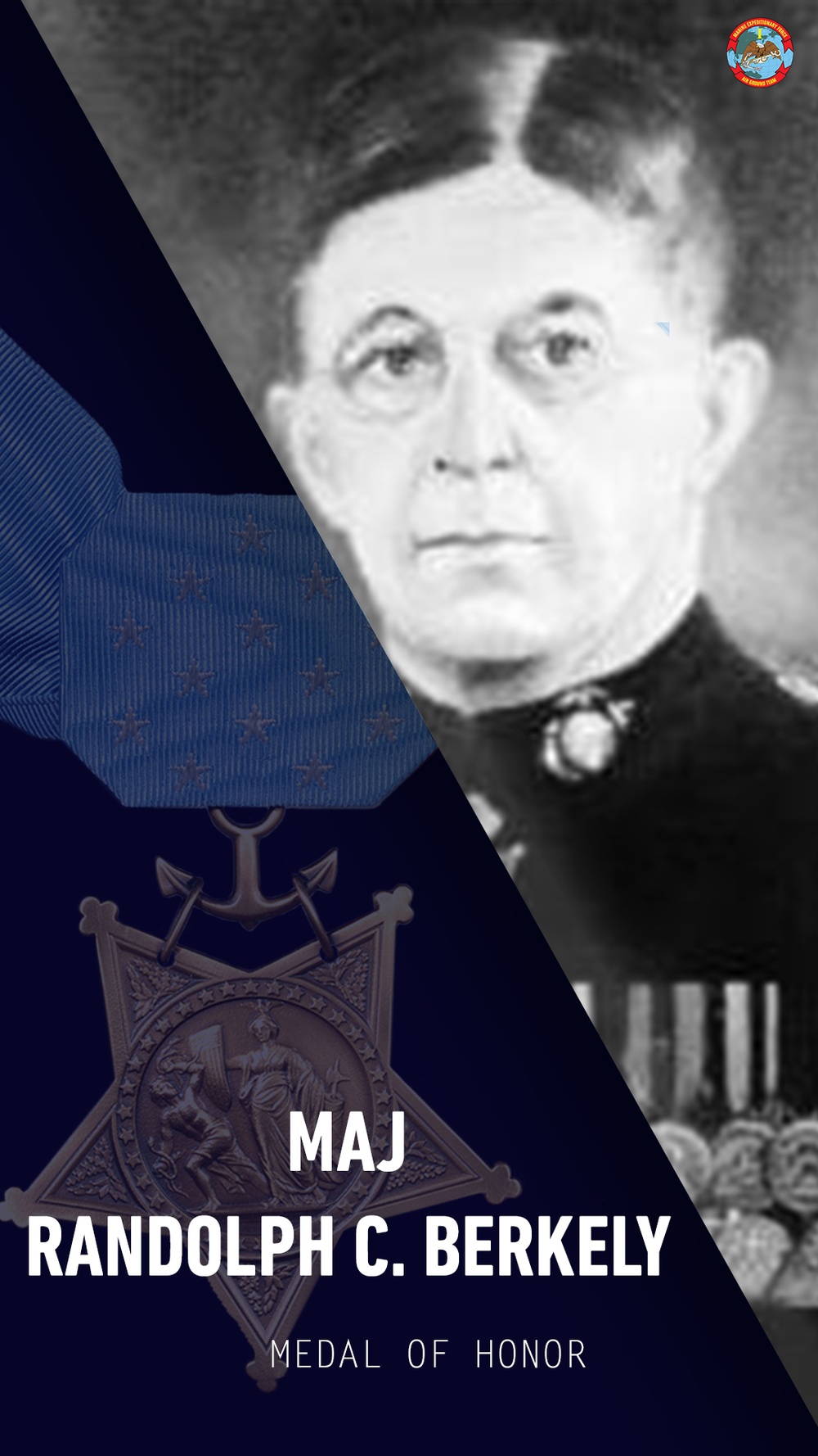 Maj. Randolph C. Berkeley Medal of Honor