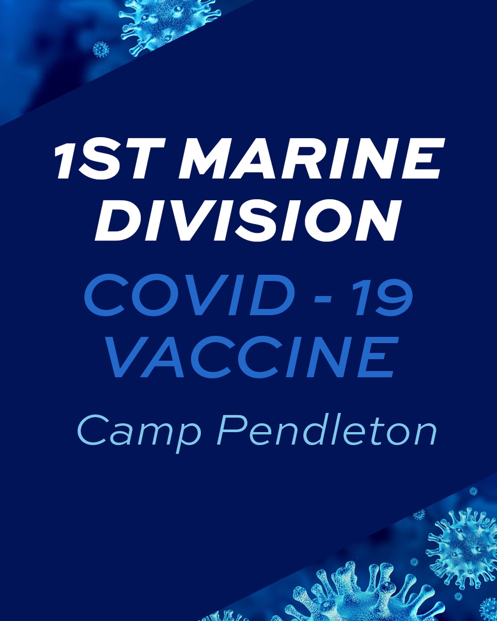 Camp Pendleton COVID-19 Vaccine Graphic